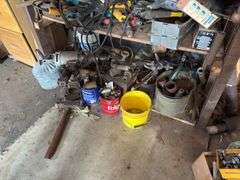 Southwest Corner of Shop. Corner to Furnace
