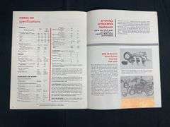 (2) IH Farmall 350 Tractor Sales Literature