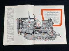 1960 Allis Chalmers HD-11 Crawler Sales Literature