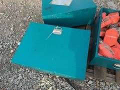 Teal Work  Storage Box