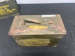 (3)-Cal .50 Metal Ammo Cans