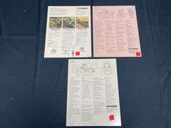 (3) Steiger 4wd Tractor Sales Literature