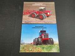 (2) IH 4wd Tractor Sales Literature