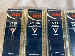 4 Boxes/400 Rounds CCI .22 Long & .22 LR