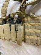 Canvas Magazine Belt With 6 5.56 Magazines