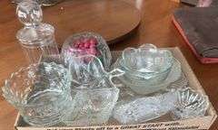 Vintage Clear Glassware
