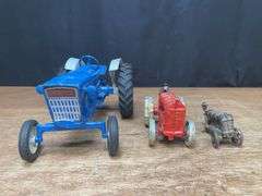 (3) Ford + Fordson Tractors