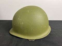 US Military Helmet w/Shell Liner & Chinstrap