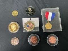 Mixed Coinage and Medal Lot