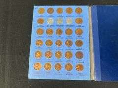 Lincoln Head Cents Collection in Blue Book
