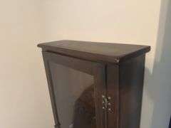 Wooden & Glass Gun Cabinet