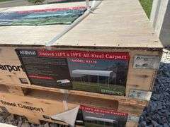 11 X 19FT Single Steel Carport