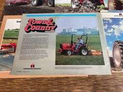 (6) IH Tractor Sales Literature