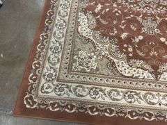 Tan & Brown Decorative Rug