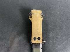 Reproduction (?) US Camillus M4 Bayonet w/Modern Production Scabbard