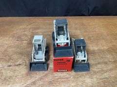 (3) 1/19 Bobcat Skid Steer Loaders