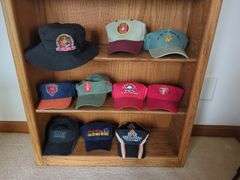 (9) Hats - Marines/Bears/Nascar