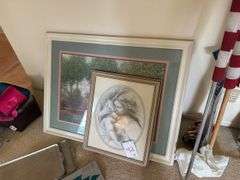 2 Large Picture Frames
