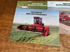 (12) IH Implement Sales Literature