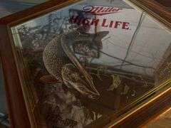 Miller High Life Fish Beer mirror