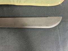 (2)-US Military Ontario Knife Co. Machetes