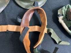 US Military Helmet w/(2)-Shell Liners & More