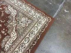 Tan & Brown Decorative Rug