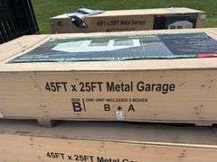 45 X 25FT Metal Garage