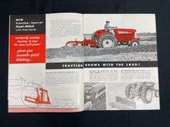 (2) IH Farmall 350 Tractor Sales Literature