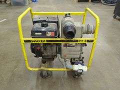 Wacker PT 3 Water Pump - Honda GX240 - 8 HP