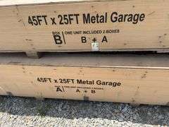 45 X 25FT Metal Garage