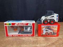 (2) Kubota Excavator + Bobcat Skid Steer NIB