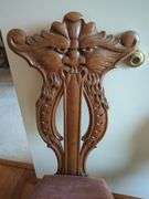 (2) Chairs - Carved