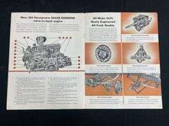 (2) International Truck Sales Literature