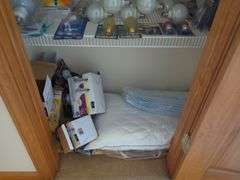 Closet Contents - Candles/Pillows/Lightbulbs