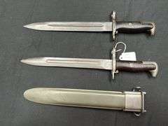 (2)-US Model M1 Bayonets