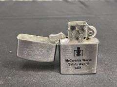 1958 IH McCormick Works Safety Award Lighter