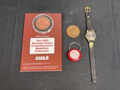 (4) IH Watch, Coin, Key Ring, Medallion