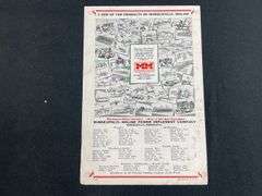 MM Tractor Plows Sales Literature