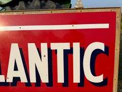Porcelain Atlantic Sign