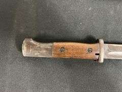 clc43 German WW2 K98k Bayonet w/Steel Scabbard