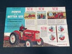 (2) Farmall Tractor Sales Literature