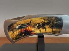 Giant Vietnam War Pocket Knife on Stand