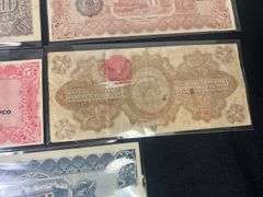 Mexican paper Currency