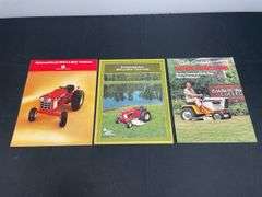 (3) IH 184 + Cub Cadet Sales Literature