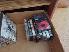 CD Tower with CD'S And Tape Cassettes - Classics