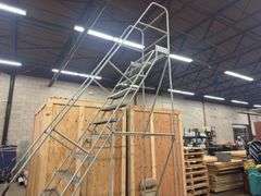 15 ft Steel Rolling Ladder