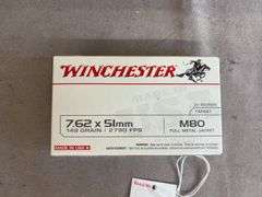 1 Box Winchester 149 Gr. FMJ 7.62X51
