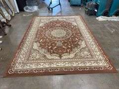 Tan & Brown Decorative Rug