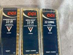 4 Boxes/400 Rounds CCI .22 Long & .22 LR